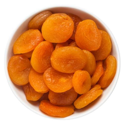 Getrocknete Aprikosen hell